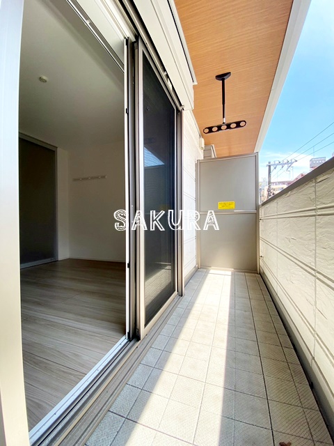 バルコニー　広々としたバルコニー♪