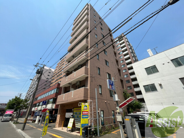 建物外観　札幌市北区北７条西「ティアラマイプラザ」