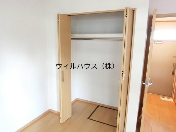収納　クローゼット！