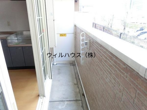バルコニー　日当たり良好！