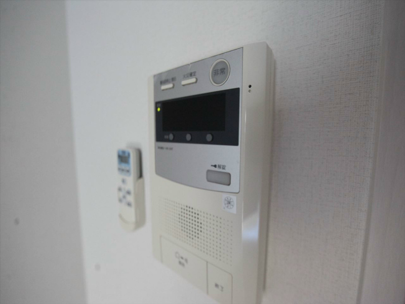 セキュリティ　インターホン完備