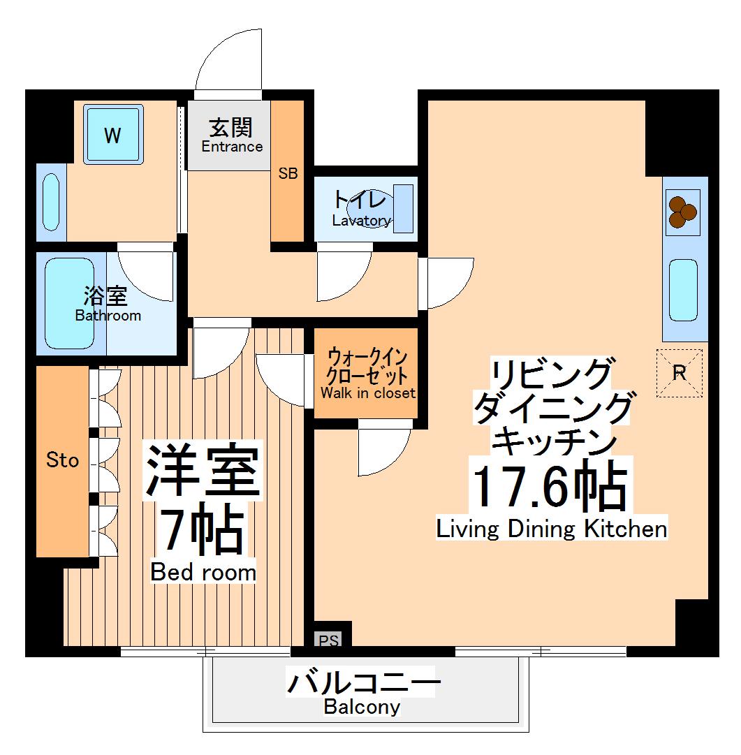 ロディア立川の間取り写真