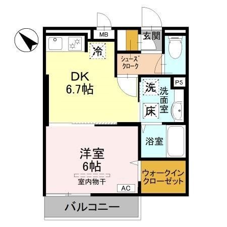 シャインソレイユの間取り写真