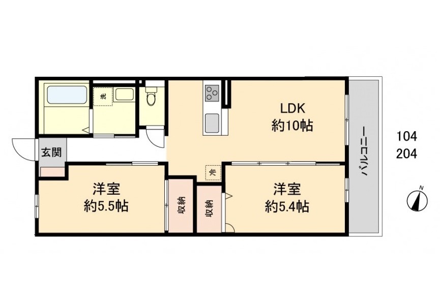 Ohanaの間取り写真