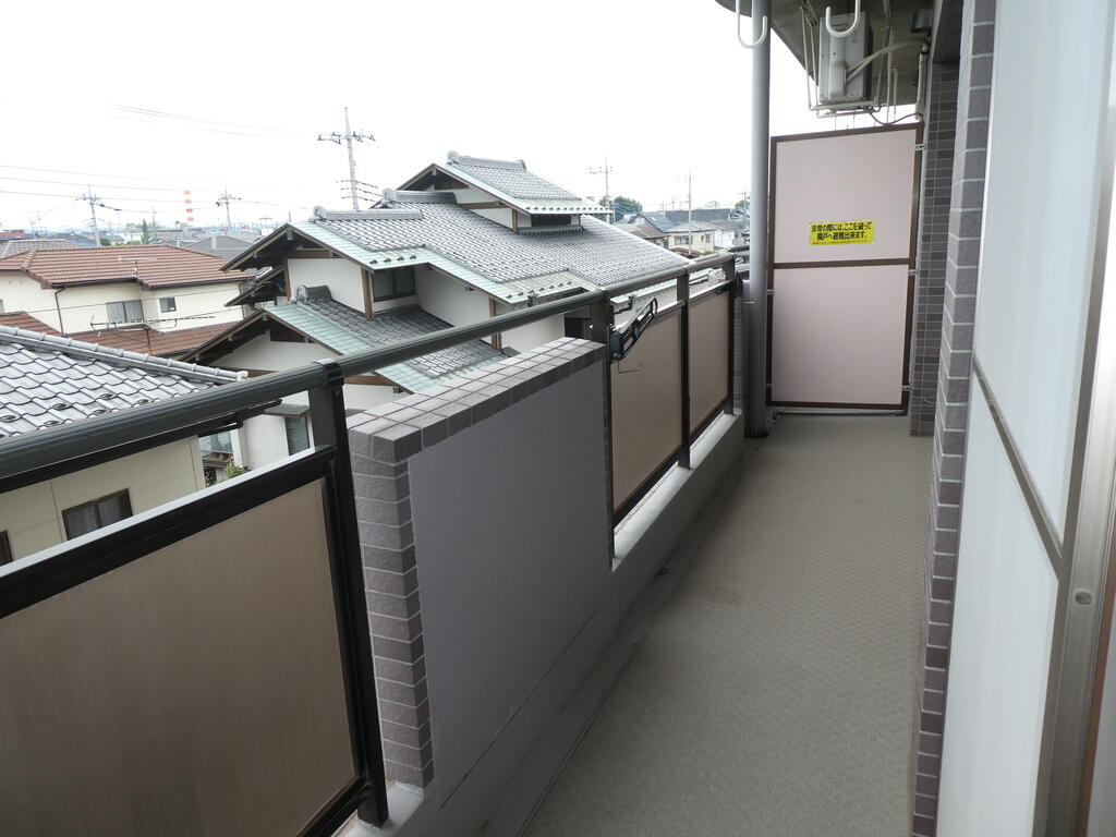 バルコニー　写真は同タイプの別部屋です