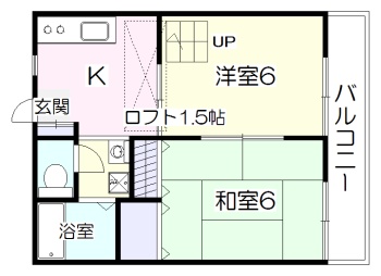 メゾンド宝料の間取り