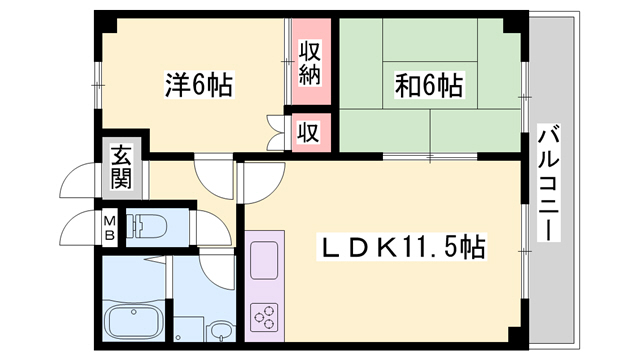 ジュネスYの間取り