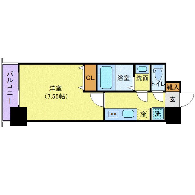 Nasic仙台東口の間取り