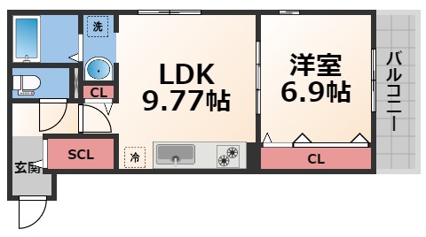 PORTO放出の間取り