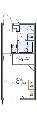 レオパレス南備後の間取り