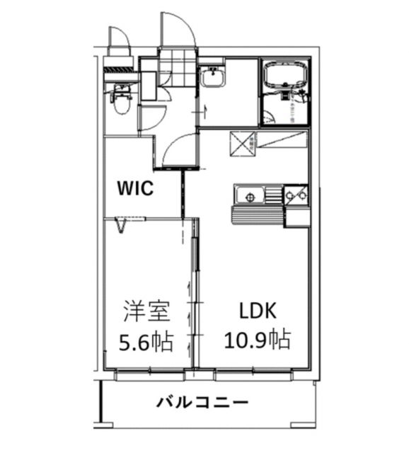 プレゾン平田の間取り