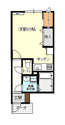 【アバンティ磯部の間取り】