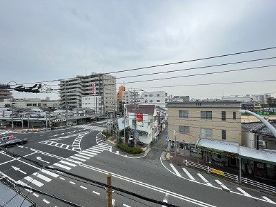 【神戸市兵庫区上三条町のマンションの眺望】
