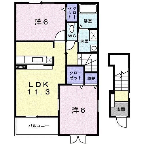 ソル・レヴァンテ　Iの間取り