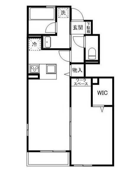 八千代市上高野のマンションの間取り