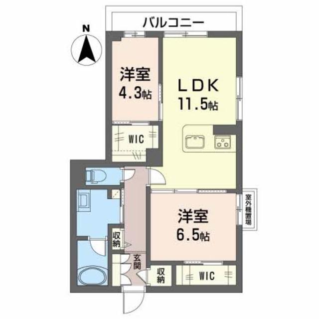 Ｈｅｒｉｔａｇｅ洛南東寺の間取り