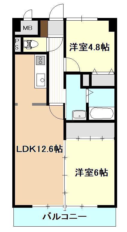 リバーサイド２５の間取り