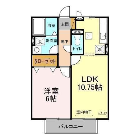 ボナールプレジオ石井の間取り