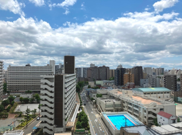 【江東区亀戸のマンションの眺望】