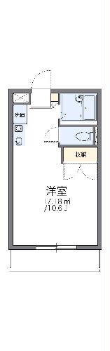 レオパレス大高Ｂの間取り