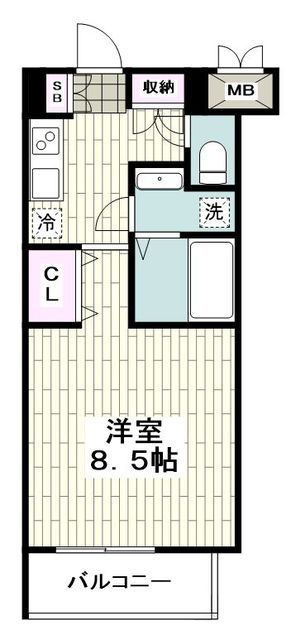 【アゼリア鎌倉B棟の間取り】