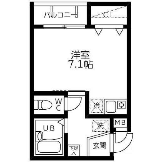 さいたま市大宮区大門町のマンションの間取り