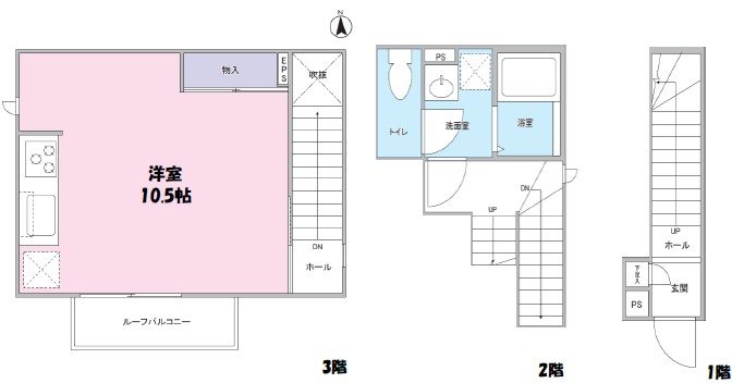 ビブレ戸越の間取り