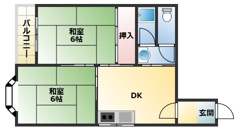 ガーデンヒル平野の間取り