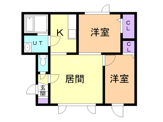 エスポワールの間取り