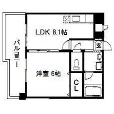 カマラード吉塚の間取り