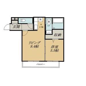 札幌市手稲区前田四条のマンションの間取り