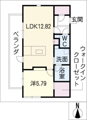 ＳＵＮＶＩＣＣ桜山の間取り