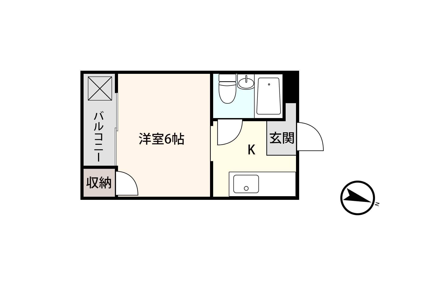 アシスト第3岐阜マンションの間取り