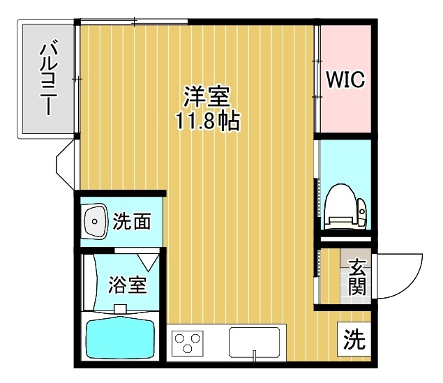 ライズ下奥井の間取り