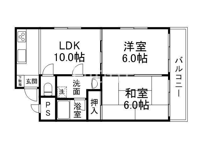 ハイメゾン伊藤の間取り