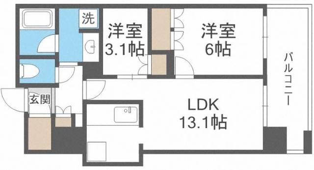 MJR赤坂タワーの間取り