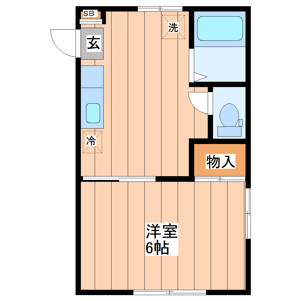 WISH河原町の間取り