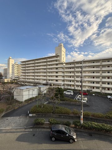 【大阪市東淀川区北江口のマンションの眺望】