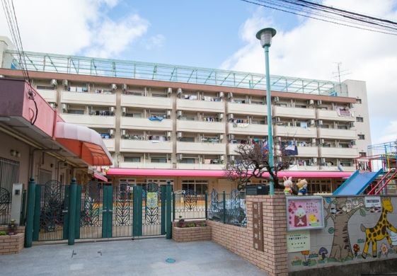 【大阪市東淀川区北江口のマンションの幼稚園・保育園】