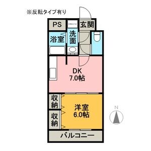 ビュウテラスの間取り