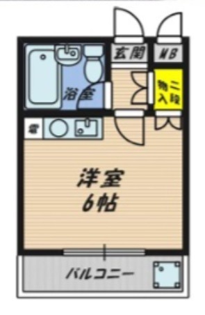 堺市堺区今池町のマンションの間取り