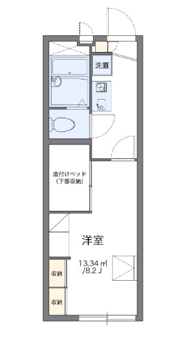 慶弐番館の間取り