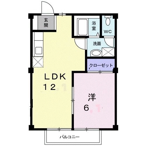 笠原ハイツIIの間取り