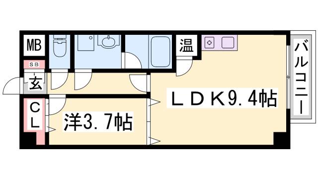 モアライフ魚崎の間取り