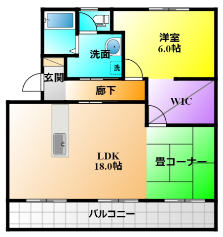 【アールベロの間取り】