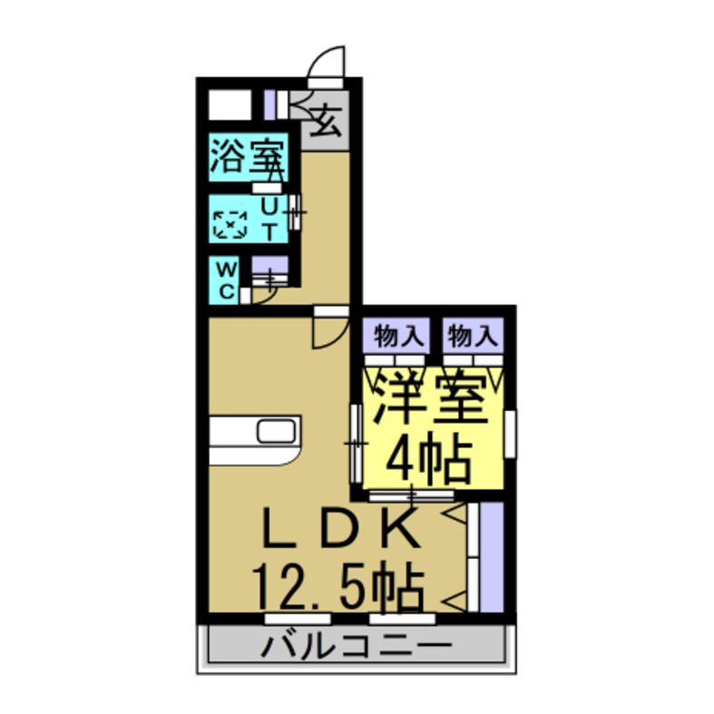 フレンドYの間取り