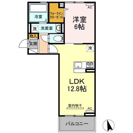 セレーノ南田宮の間取り写真