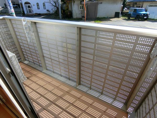 バルコニー　写真は別のお部屋です。