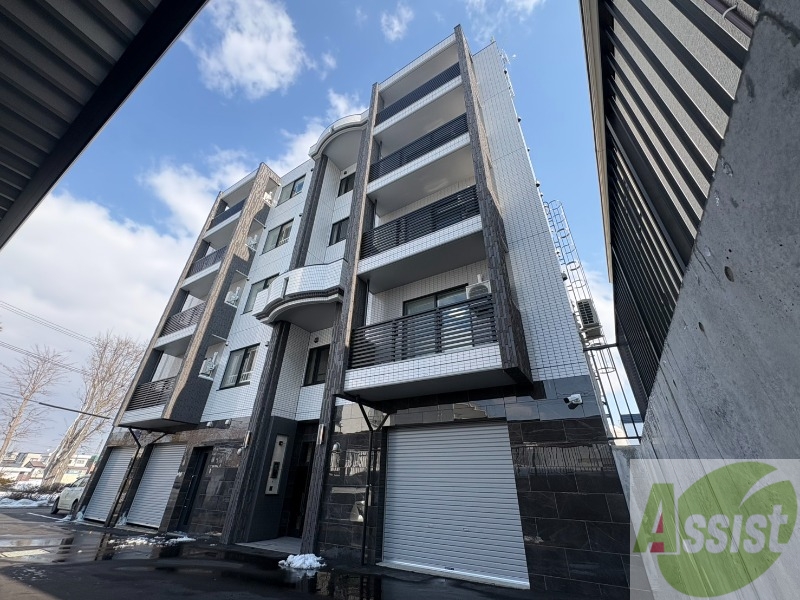 建物外観　札幌市白石区平和通「グランメール平和通公園」完成予想パース