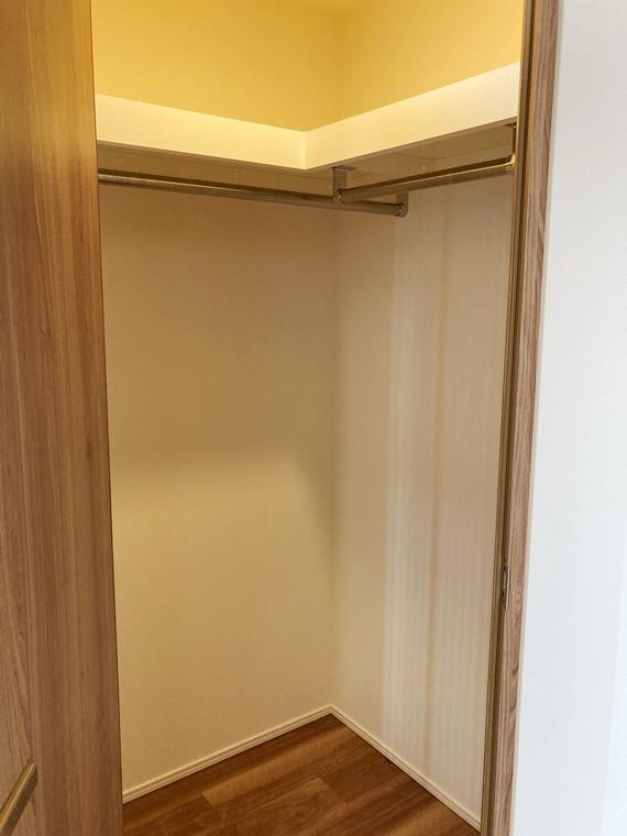 収納　十分な収納スペースがあります